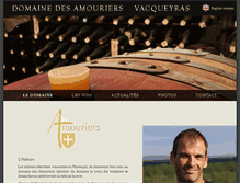 Tablet Screenshot of amouriers.com